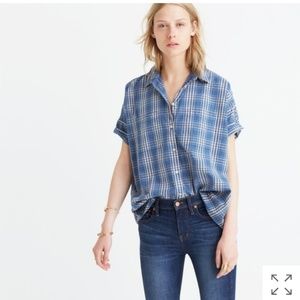 Madewell Courier Shirt in Cohen Plaid